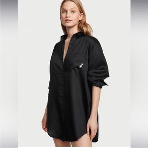 Naomi x Victorias Secret shirt dress